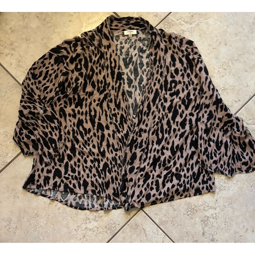 Umgee animal print kimono size small Meduim - Picture 5 of 6